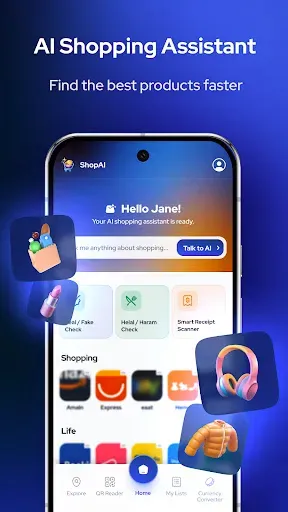 Скриншот 1 — ShopAI: AI Shopping Assistant