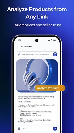 Скриншот 2 — ShopAI: AI Shopping Assistant