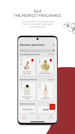 Скриншот 1 — PERFUMIST Perfumes Advisor