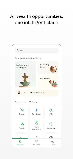 Скриншот 2 — ET Money Mutual Fund, SIF, SIP