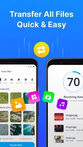 Скриншот 1 — Data Transfer & Phone Clone