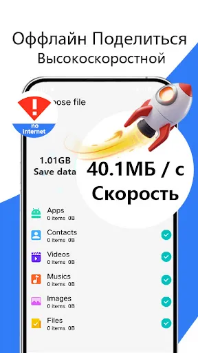 Скриншот 2 — Клонирование телефона -cloneit