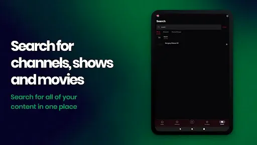 Скриншот 3 — Smart TV club IPTV, OTT player