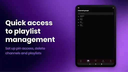 Скриншот 4 — Smart TV club IPTV, OTT player