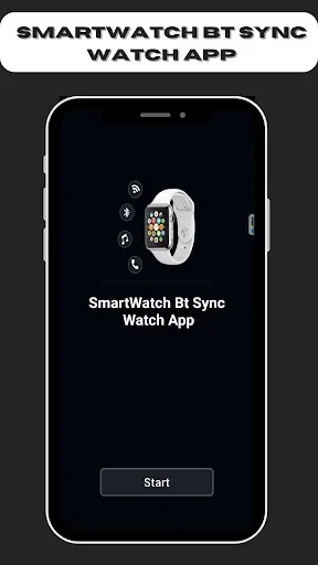 Скриншот 1 — SmartWatch Bt Sync Watch App