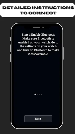 Скриншот 2 — SmartWatch Bt Sync Watch App