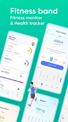 Скриншот 1 — Fitness Band - Health Tracker