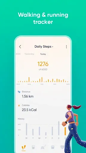 Скриншот 2 — Fitness Band - Health Tracker