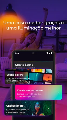 Скриншот 5 — Conexão de luz inteligente Hue