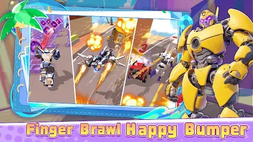 Скриншот 7 — Smash Car: Robot Racing
