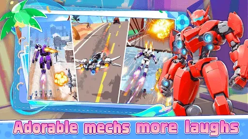 Скриншот 8 — Smash Car: Robot Racing