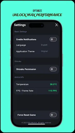Скриншот 2 — Fps Unlocker