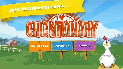 Скриншот 1 — Chicktionary - Word Game