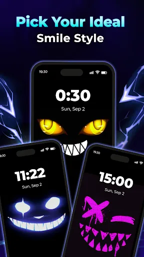 Скриншот 5 — Smiley Fun Live Wallpaper