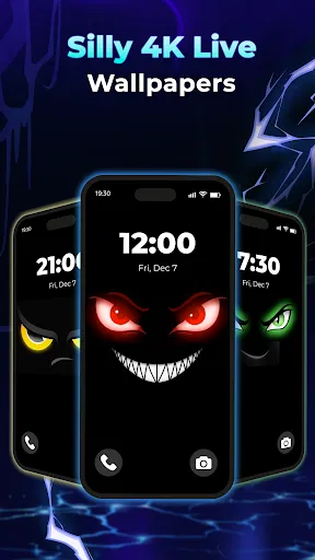 Скриншот 7 — Smiley Fun Live Wallpaper
