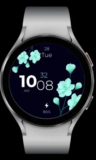 Скриншот 3 — Flower Digital - Watch Face