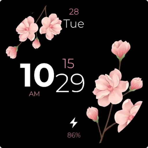 Скриншот 5 — Flower Digital - Watch Face