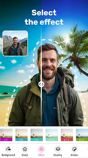 Скриншот 5 — Cut Paste Photo - Photo Editor