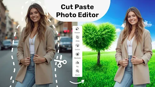 Скриншот 8 — Cut Paste Photo - Photo Editor