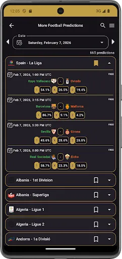 Скриншот 1 — More Football Predictions