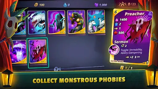 Скриншот 3 — Phobies: PVP Card Battle