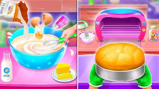 Скриншот 3 — Sweet Bakery: Baking Cake Game