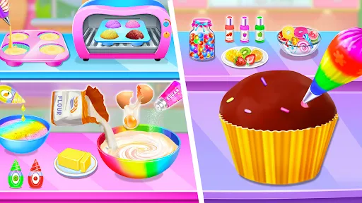 Скриншот 5 — Sweet Bakery: Baking Cake Game