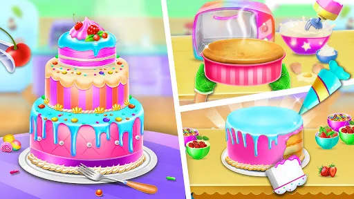 Скриншот 7 — Sweet Bakery: Baking Cake Game