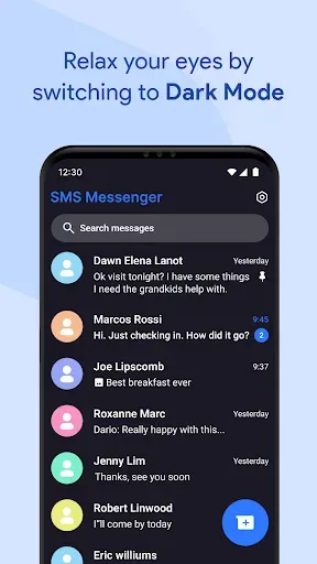 Скриншот 2 — Messages For Android