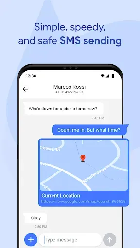 Скриншот 5 — Messages For Android