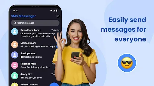 Скриншот 7 — Messages For Android
