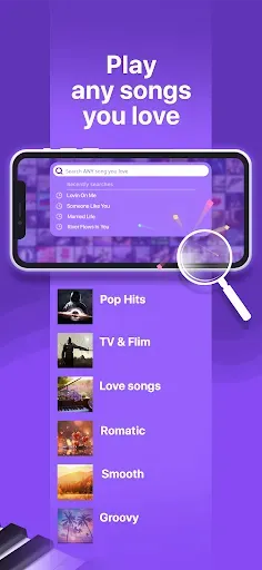 Скриншот 2 — Simpia: Learn piano by songs