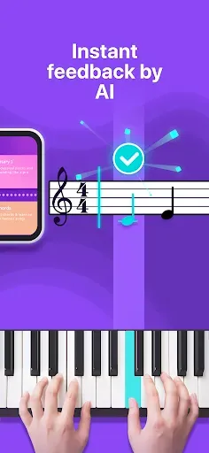 Скриншот 4 — Simpia: Learn piano by songs