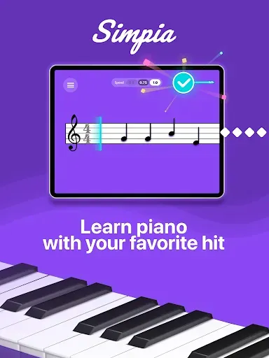 Скриншот 7 — Simpia: Learn piano by songs