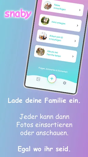 Скриншот 4 — snaby - Familienalbum