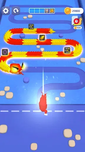 Скриншот 1 — Snake Attack: Shoot the snake