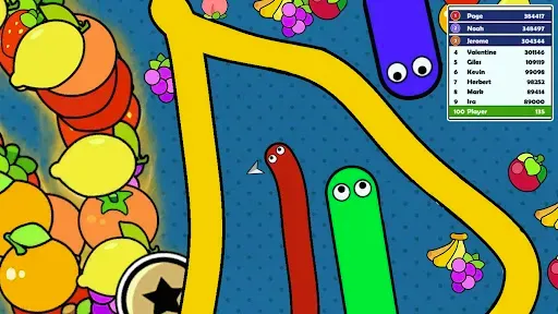 Скриншот 1 — Snake Doodle - Червь .io игра