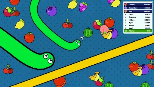 Скриншот 2 — Snake Doodle - Червь .io игра