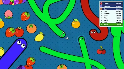 Скриншот 3 — Snake Doodle - Червь .io игра