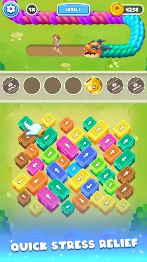 Скриншот 6 — Snake Out Puzzle