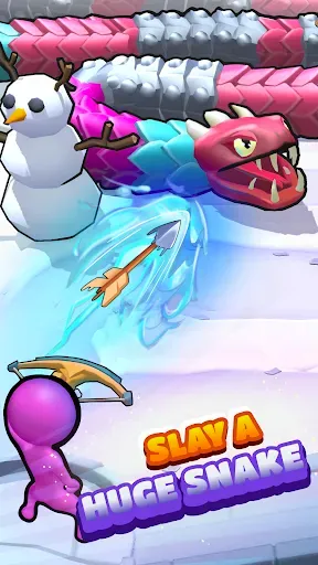 Скриншот 1 — Snake Shooter: Tower Battle
