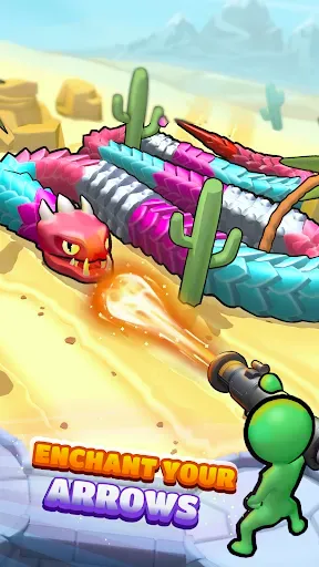 Скриншот 3 — Snake Shooter: Tower Battle