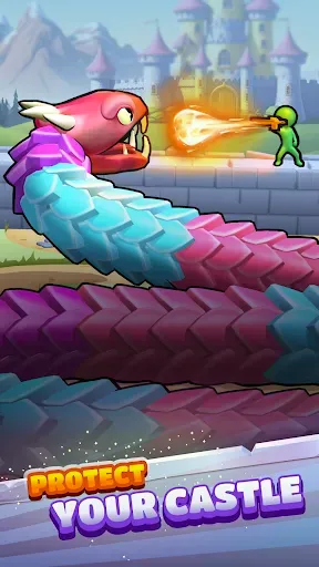 Скриншот 5 — Snake Shooter: Tower Battle