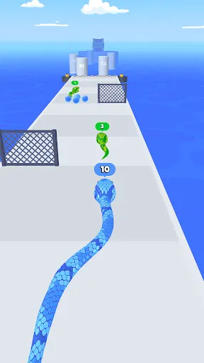 Скриншот 1 — Snake Run Race・3D Игра Змейка
