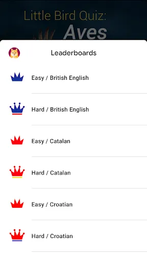 Скриншот 6 — Little Bird Quiz: Aves Europe