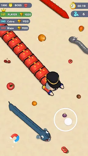 Скриншот 5 — Worms .io Hungry Game