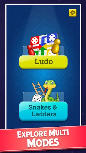 Скриншот 1 — Snakes and Ladders - Ludo Game