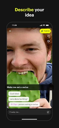 Скриншот 1 — Easy Lens by Snap Inc.