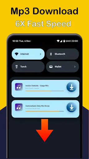 Скриншот 3 — Mp3 Music Downloader & Player