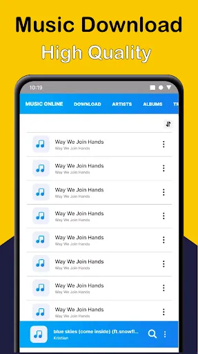 Скриншот 4 — Mp3 Music Downloader & Player